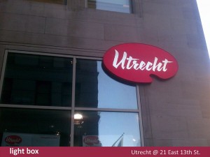 Utrecht Light Box     