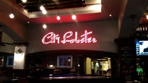 City Lobster Neon Sign     