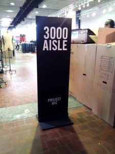 3000 Aisle Street Sign